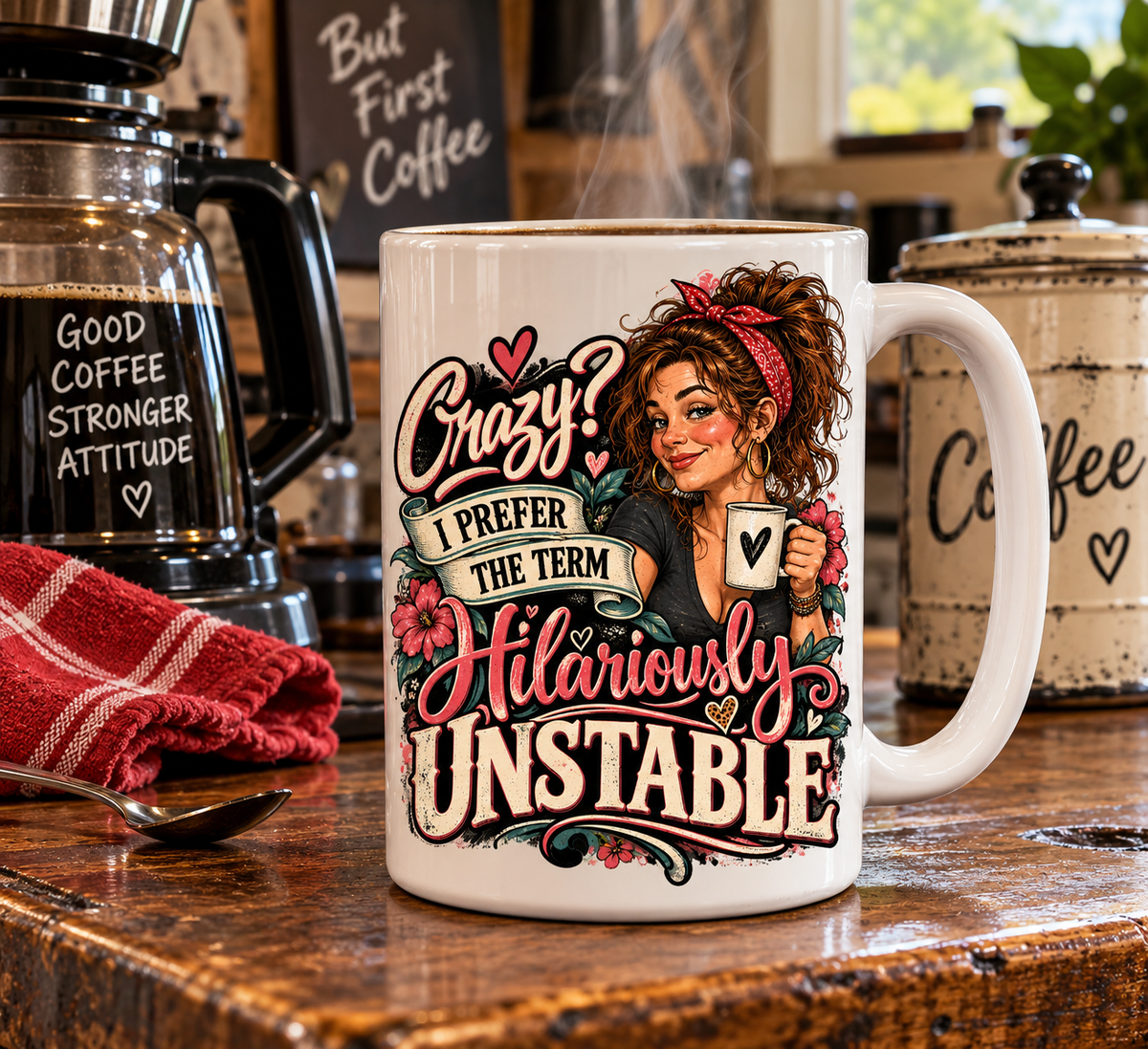 Hilariously Unstable 20 oz Coffee Mug