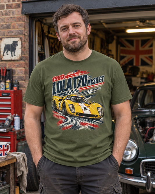 1969 Lola T70 Mk3B GT – Endurance Racing Tee