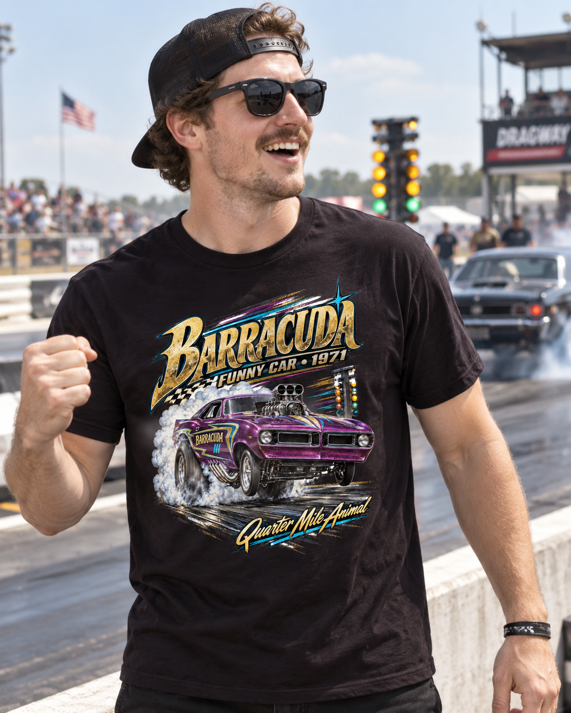 1971 Barracuda Funny Car — Quarter Mile Animal