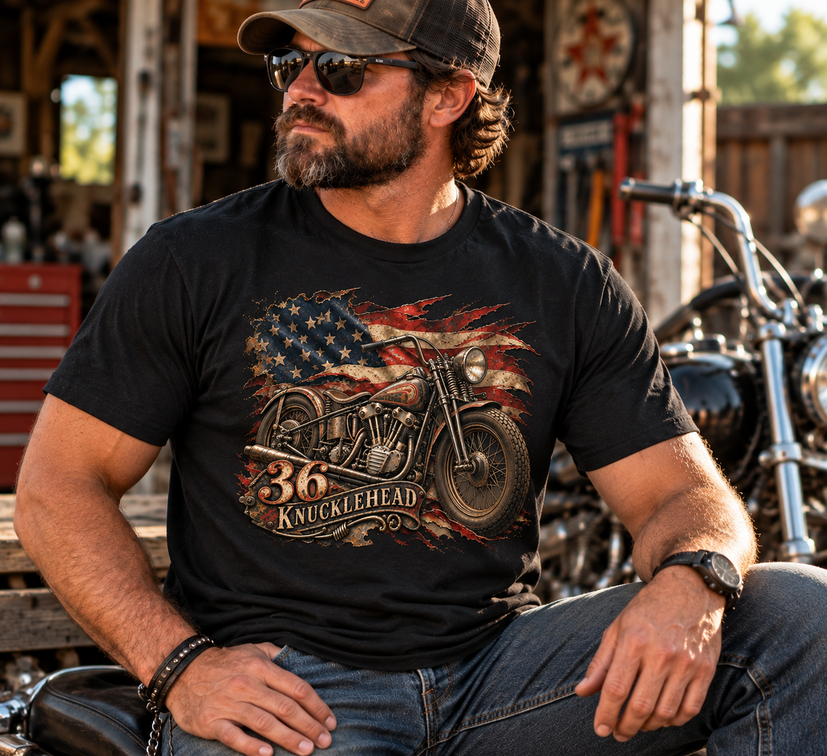 36 Knuckle Head  Tee
