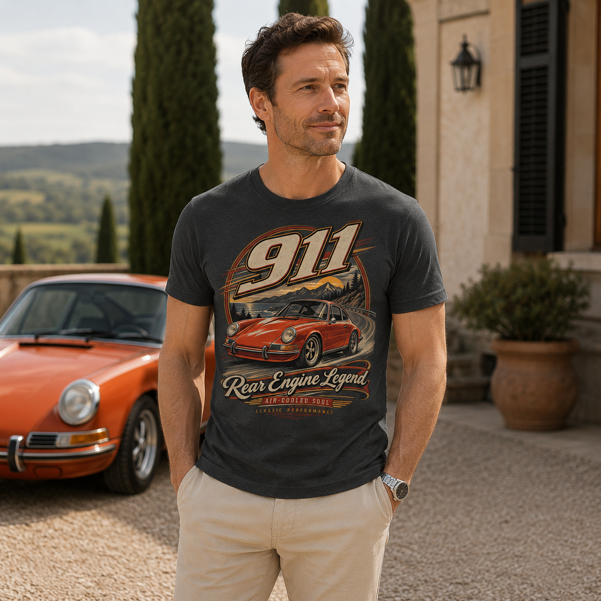 911 Rear Engine Legend Classic Car T-Shirt