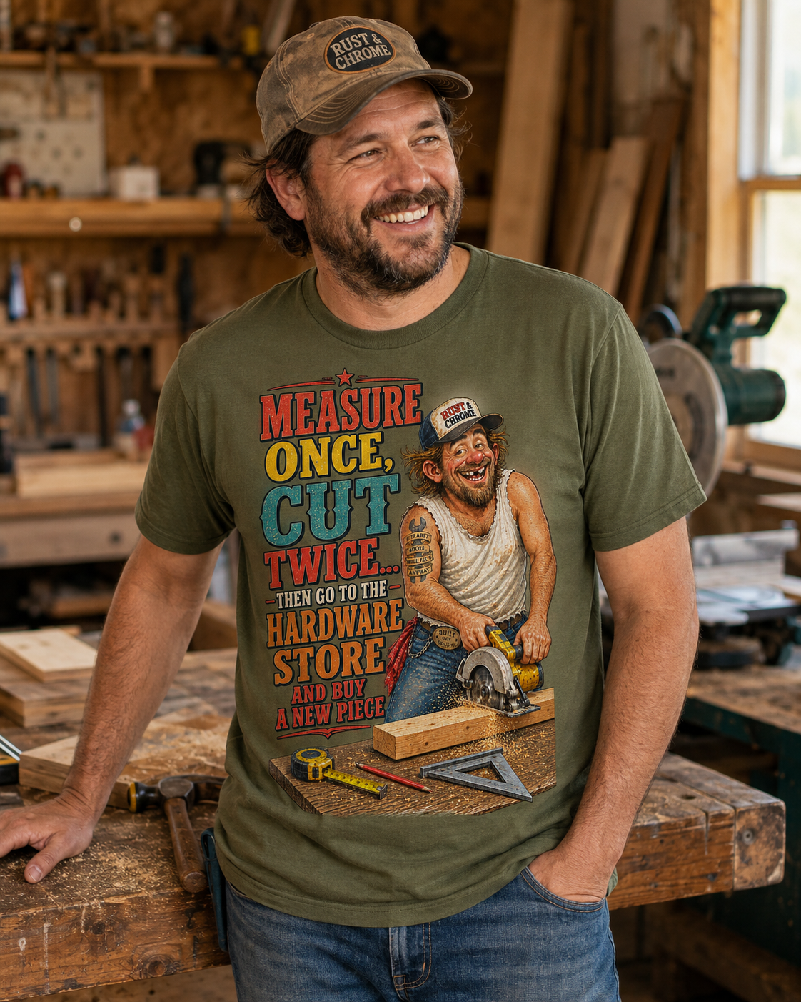 Measure Once, Cut Twice – Hardware Store Humor