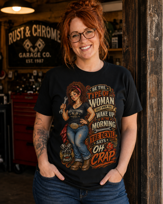 The Devil Said “Oh Crap” Tee