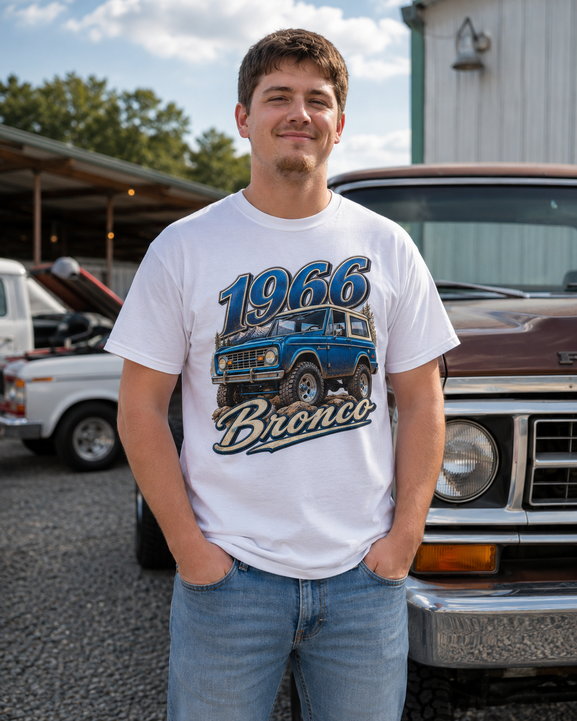 1966 Bronco — Built for the Backroads Vintage Tee