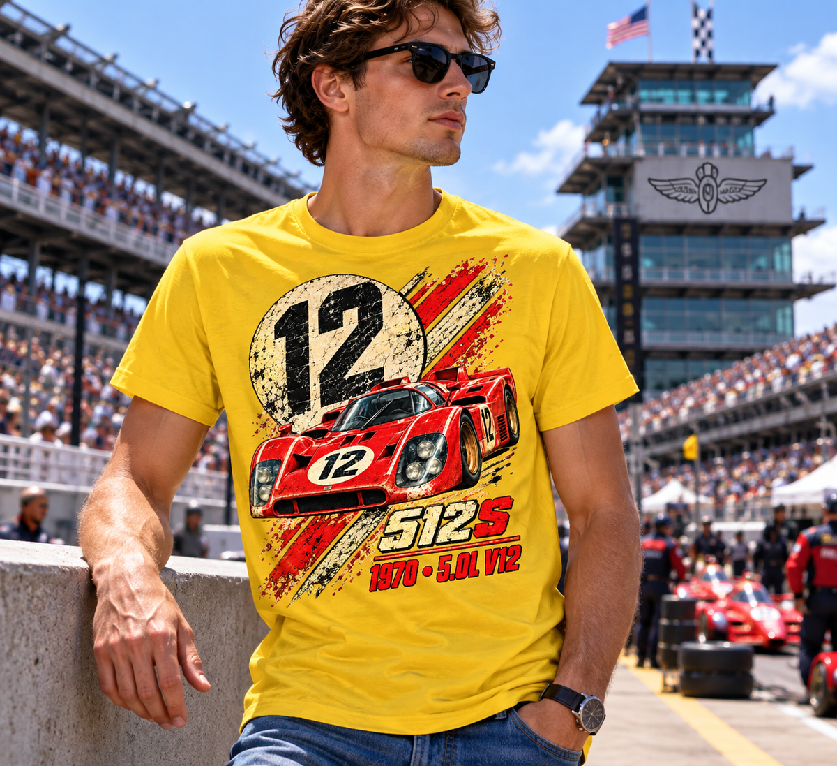 1970 512 S — 5.0L V12 Endurance Racer T-Shirt