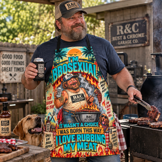 I’m BBQsexual — Backyard Grill Master All-Over Print Apron