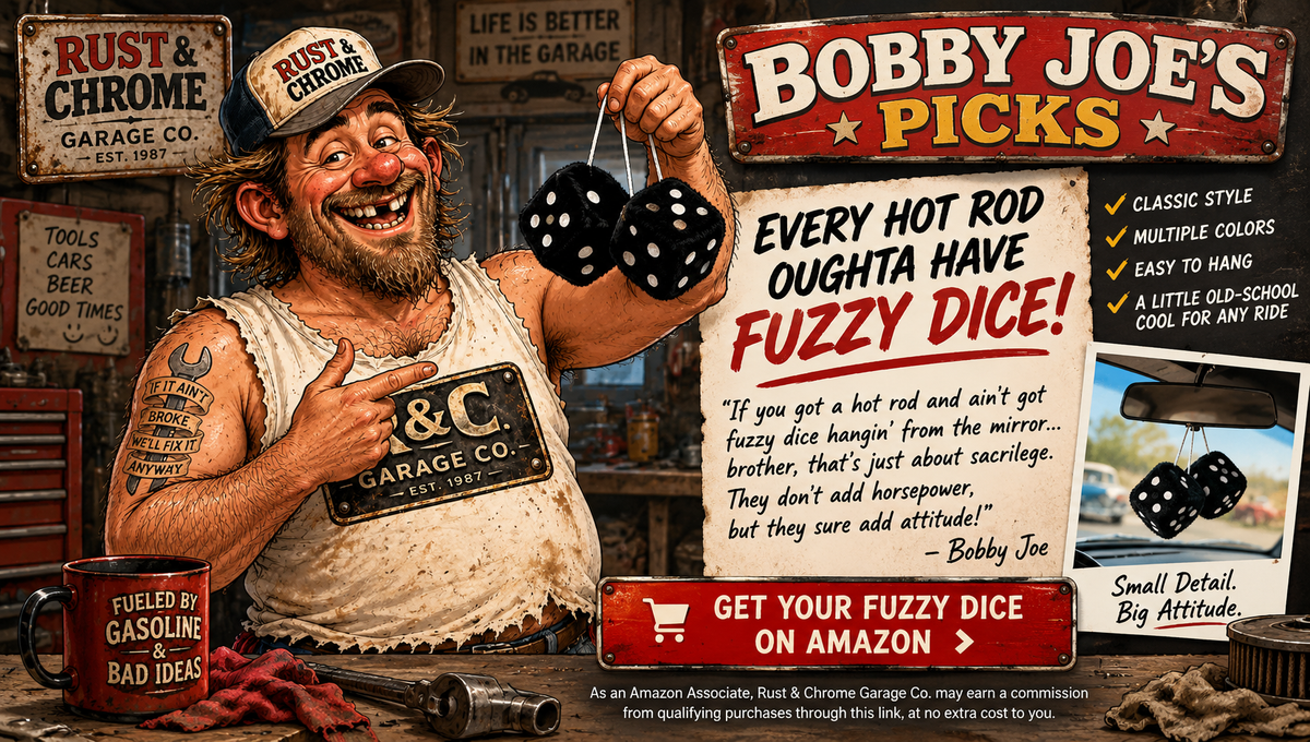 Bobby Joe's Picks – Fuzzy Dice for Hot Rods