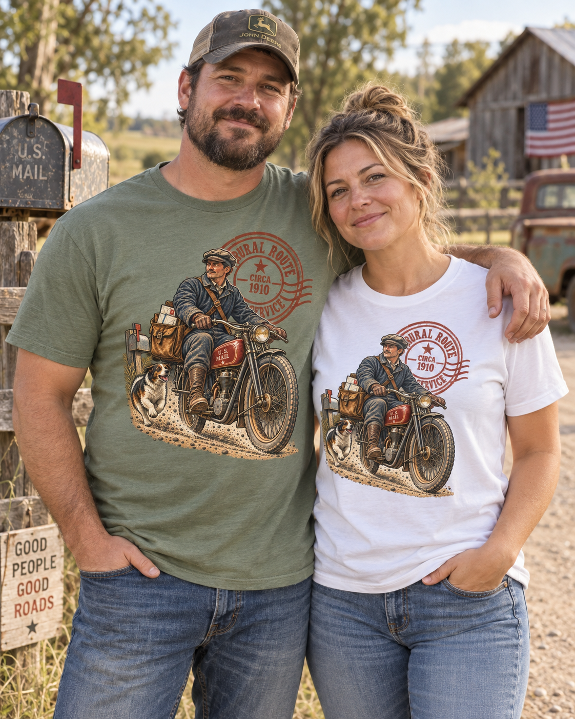Rural Route Mail Rider Tee