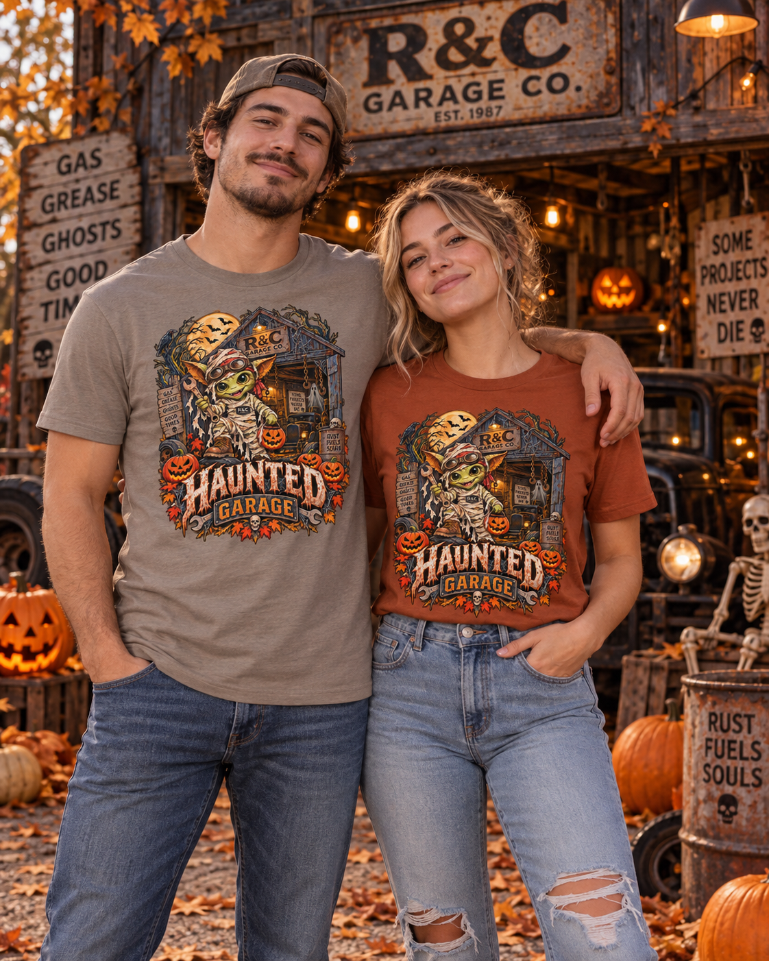 Haunted  Garage Tee