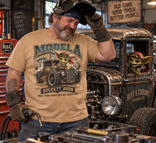 Model A Sockett Rod — Built From Whatever We Could Find