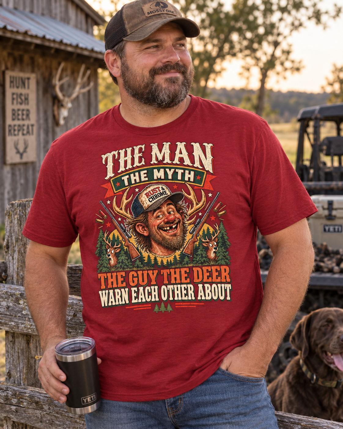 The Guy the Deer Warn Each Other About | Bobby Joe Hunting Tee